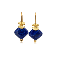 Earrings Idee Preziose dal 1987 Woman in Yellow Gold Lapislazzulo IP.OK18G/17 - IP.OK18G/17